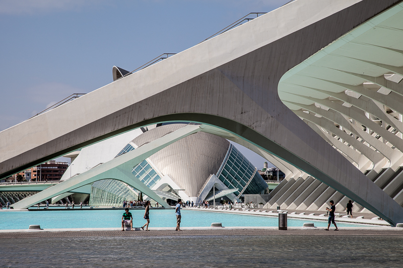 Architektur - Calatrava - Spanien - Street - Valencia - l'Hemisfèric         von Franco Tessarolo