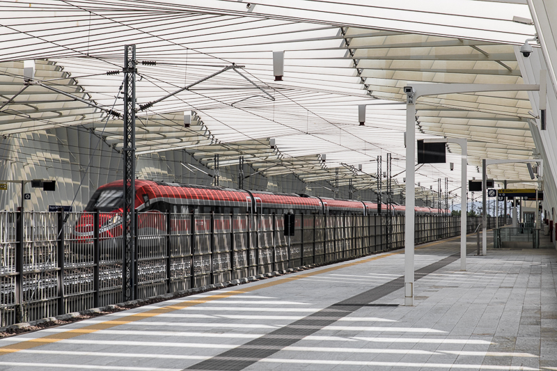 Architektur - Bahnhof - Calatrava - Italien - Reggio Emilia - View         von Franco Tessarolo